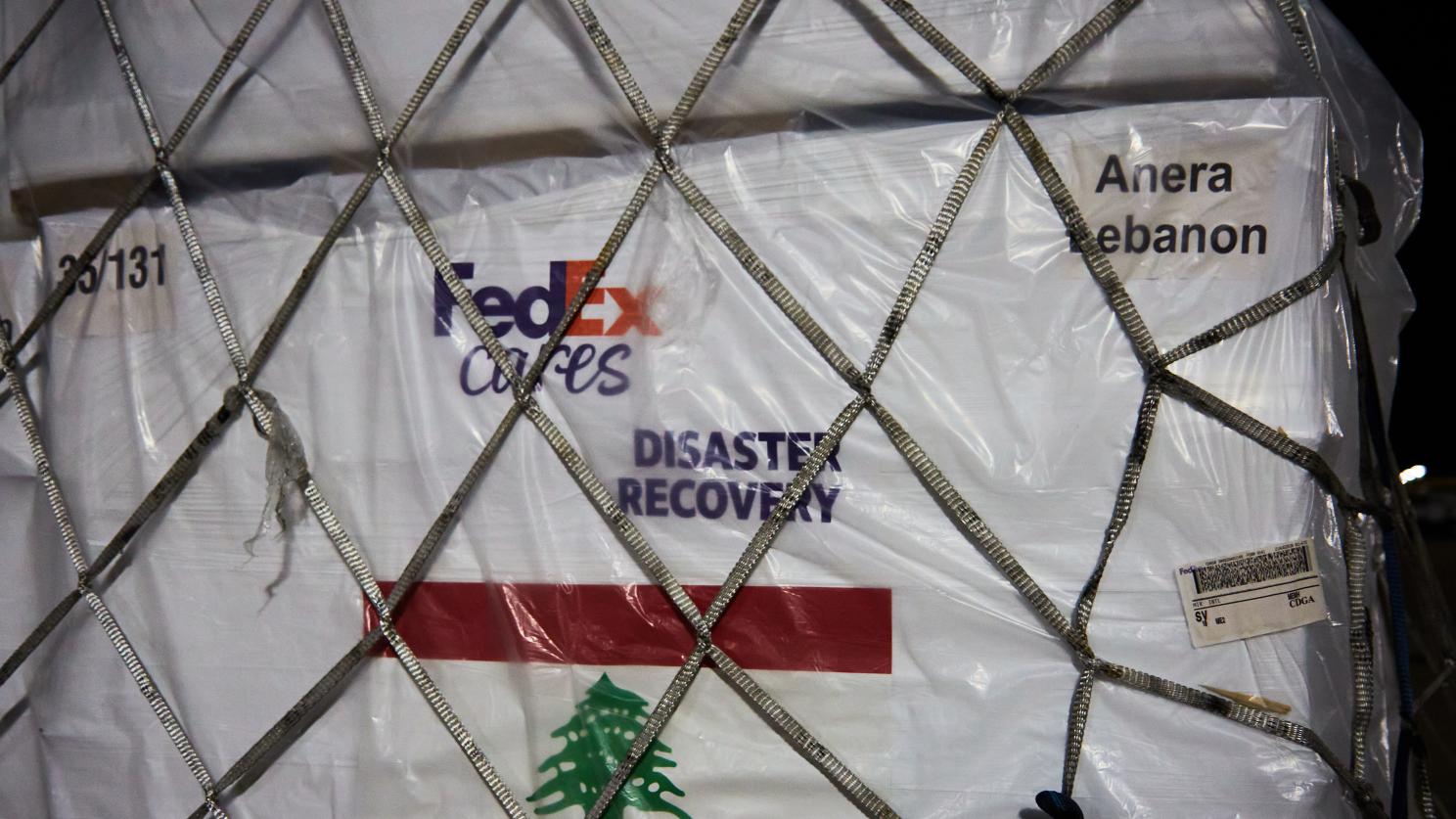 FedEx and Direct Relief team up to deliver aid to Lebanon FedEx Cares